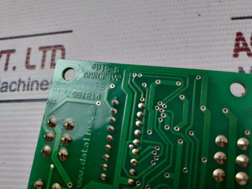 Dataline 981214 ANR0P4V2 Printed Circuit Board P0014214-A