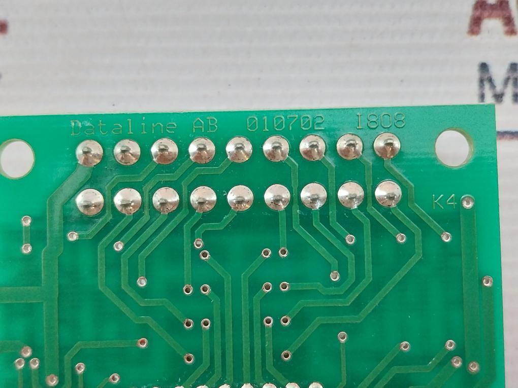 Dataline Ab 010702 I808 Pcb Circuit Board P0012050