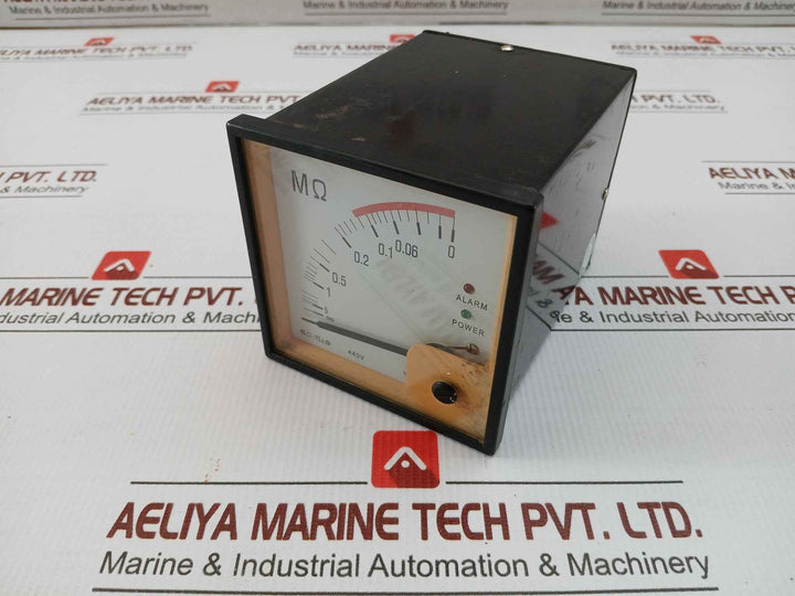 Datamax Ac Insulation Monitoring Meter 0.01 To 1MΩ Part No Dma-96 M Ohm