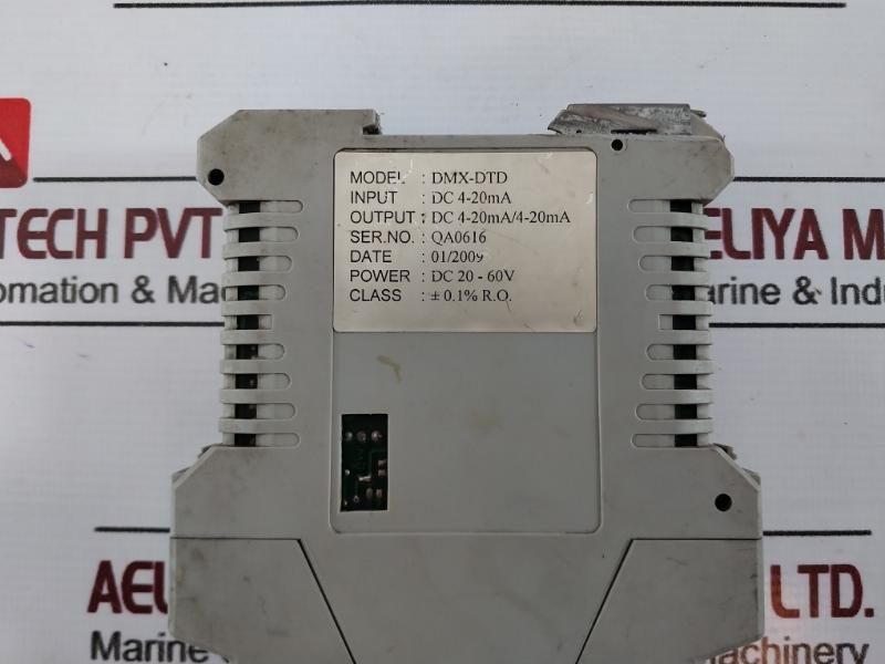 Datamax Dmx-dtd Signal Converter Relay Dc 4-20ma