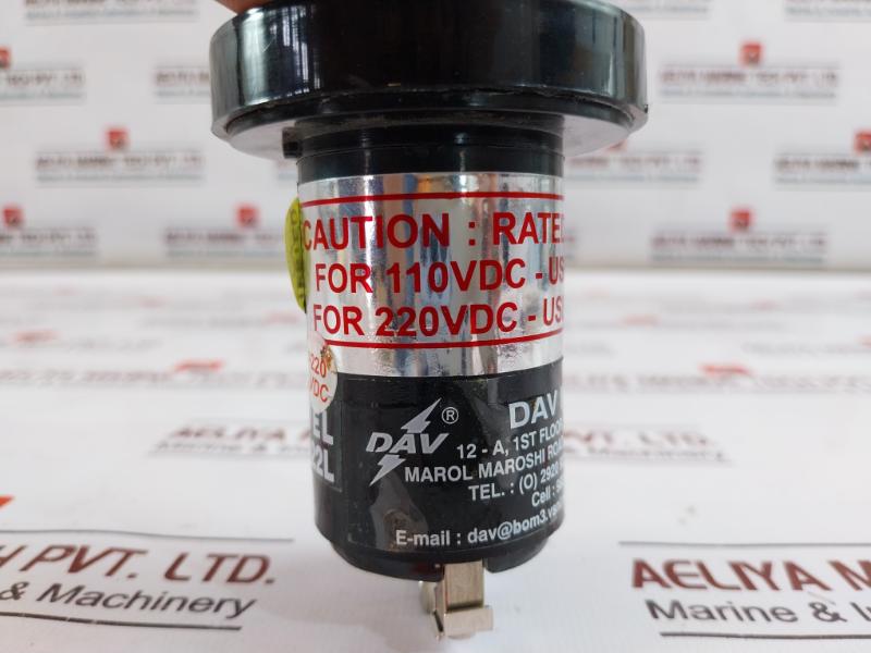Dav Industries Ntc-22L Semaphore Indicator 24/30 Vdc 1506