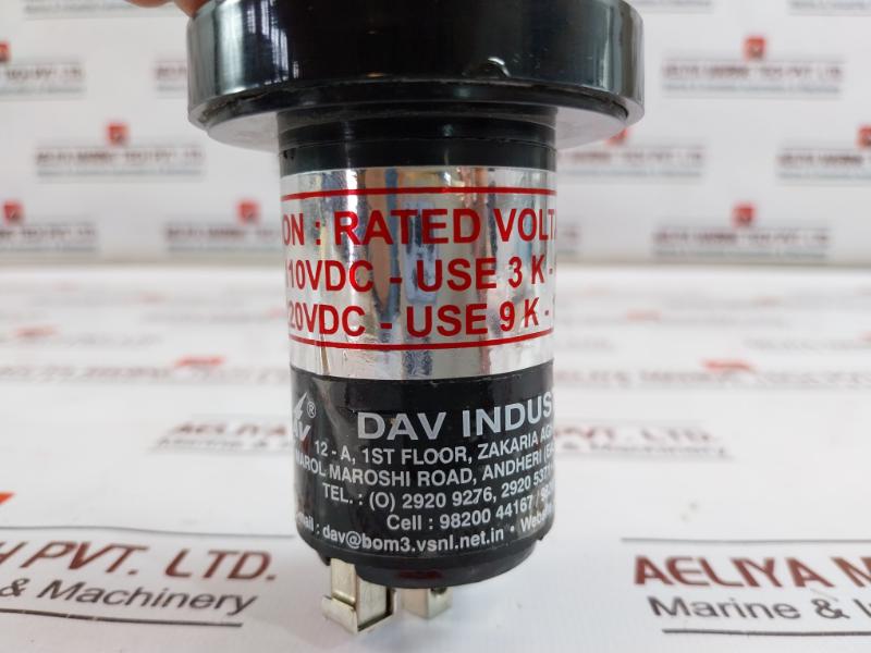 Dav Industries Ntc-22L Semaphore Indicator 24/30 Vdc