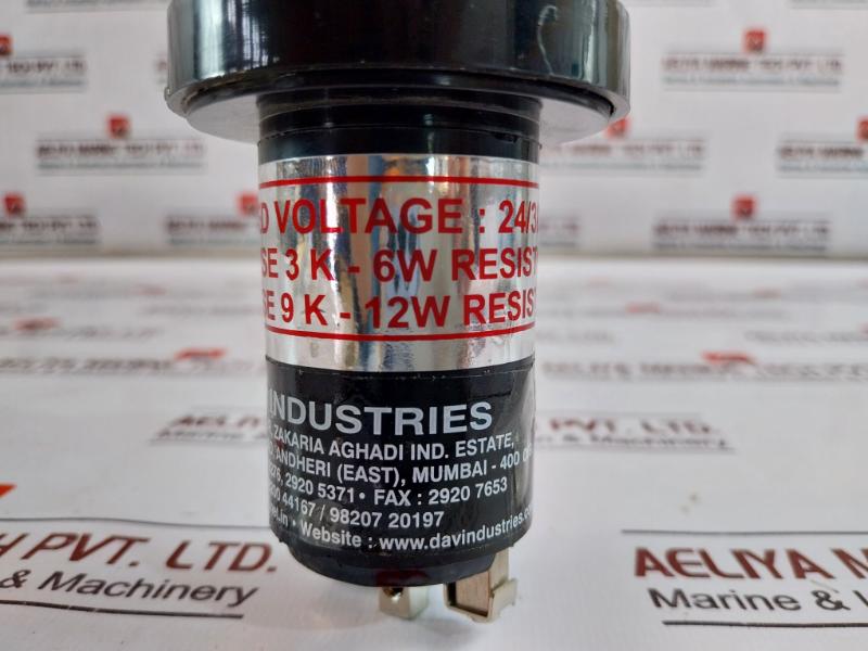 Dav Industries Ntc-22L Semaphore Indicator 24/30 Vdc 1506