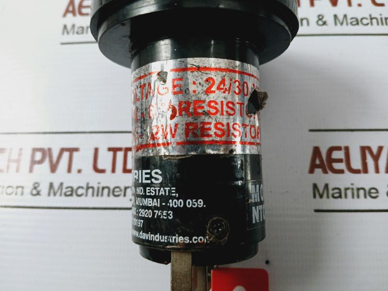 Dav Industries Ntc-22L Semaphore Indicator 24/30 Vdc 220Vdc