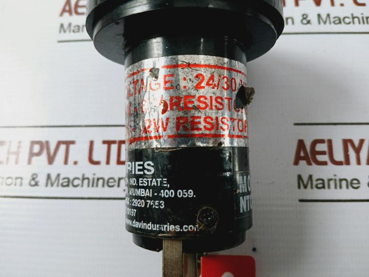 Dav Industries Ntc-22L Semaphore Indicator 24/30 Vdc 220Vdc