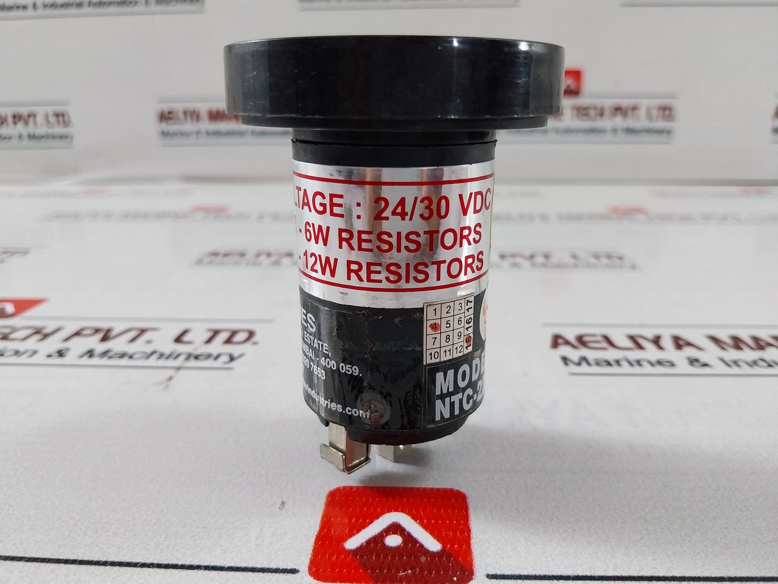 Dav Industries NTC-22L Semaphore Indicator 24/30 VDC