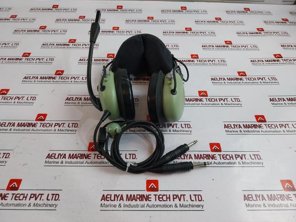 David Clark H10-13.4 Aviation Headset W/ M-7A Electret Mic, Noise Reduction