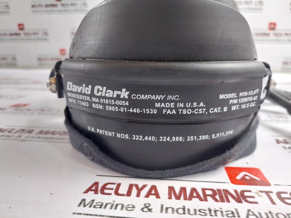 David Clark H10-13.4 Aviation Headset W/ M-7A Electret Mic, Noise Reduction