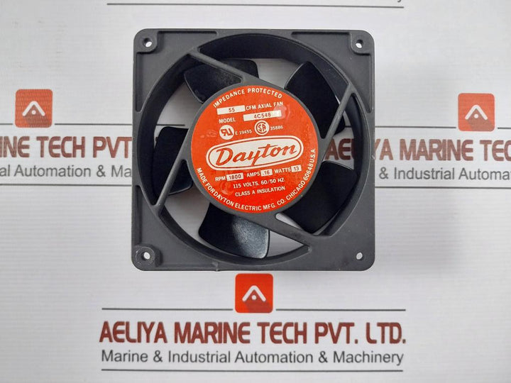 Dayton 4C548 Ac Axial Fan 115V Ac