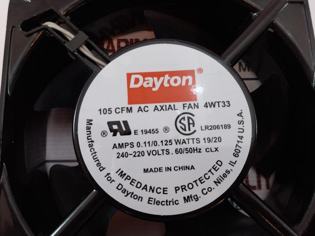 Dayton 4Wt33 Standard Square Axial Fan