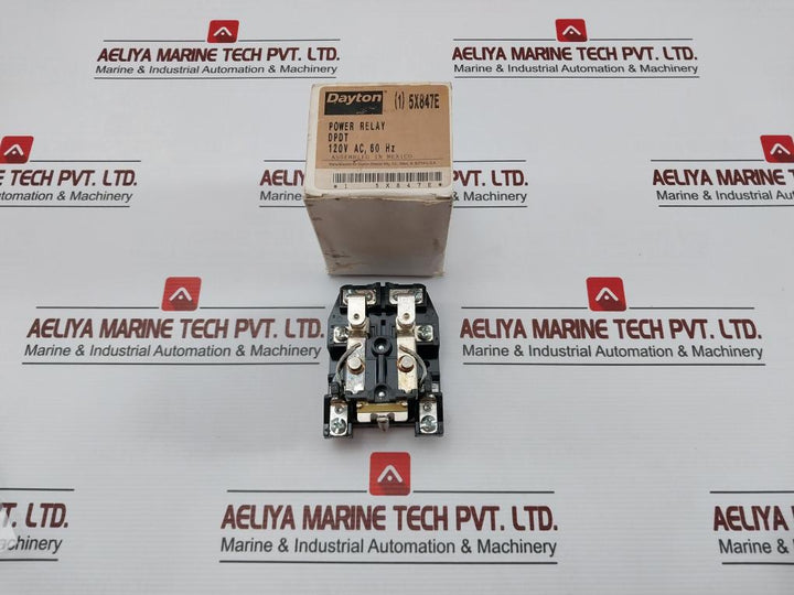 Dayton 5X847E Power Relay 120Vac,50/60Hz