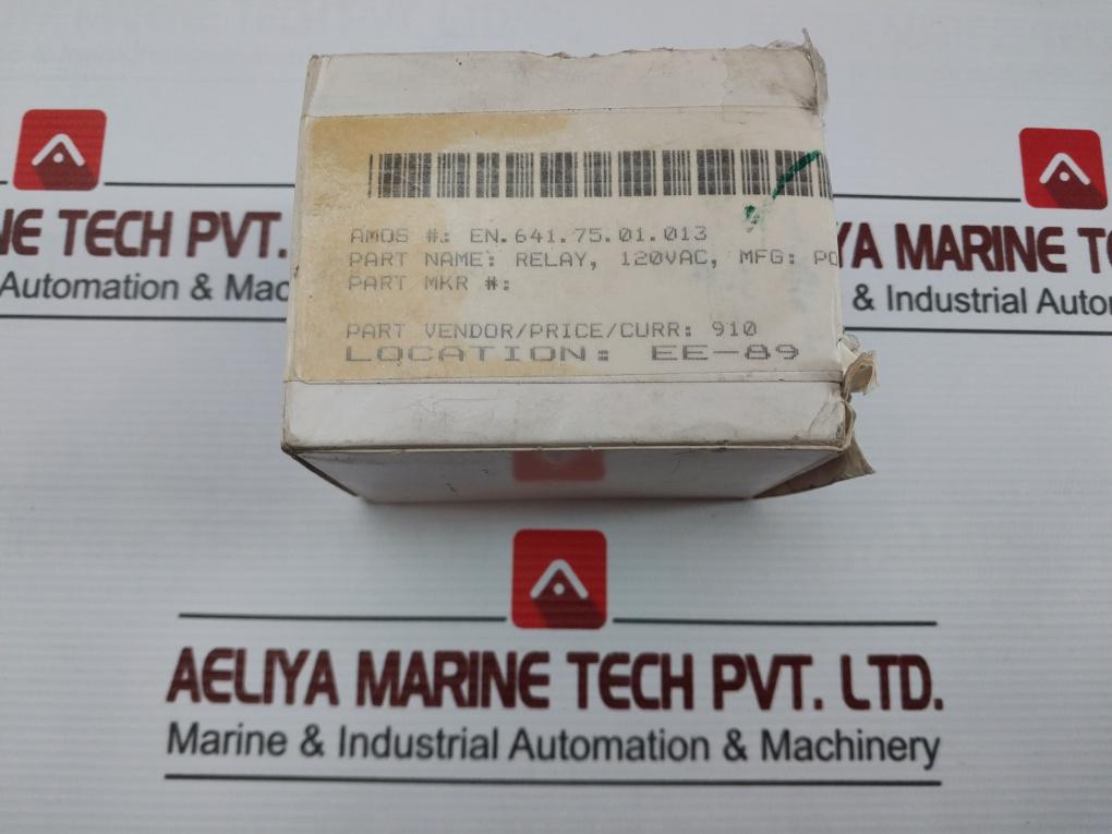 Dayton 5X847E Power Relay 120Vac,50/60Hz