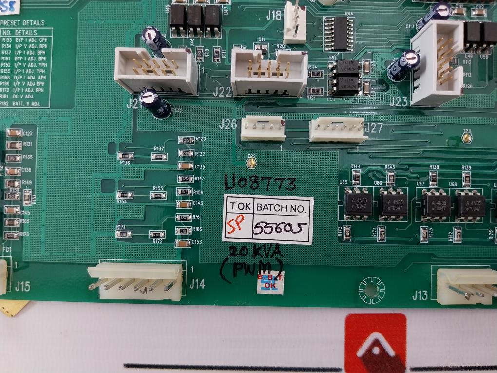 DB Power Electronics 1004DB-4-1 Printed Circuit Board