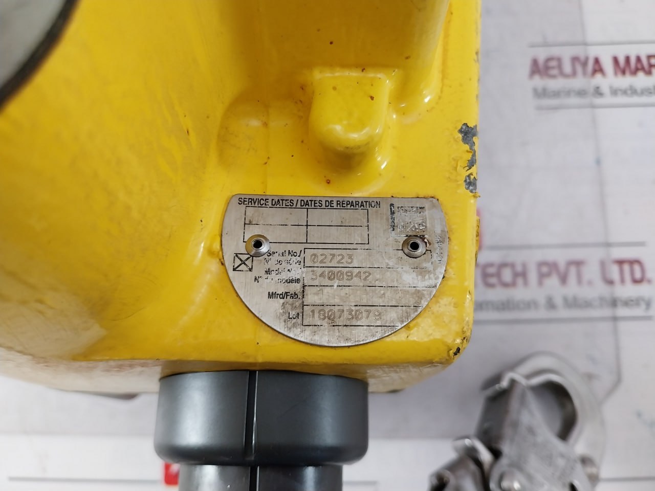 Dbi-sala 3M 3400942 Self Retracting Lifeline 310Lbs 15 Meter 50Ft 9510277 Rev.A