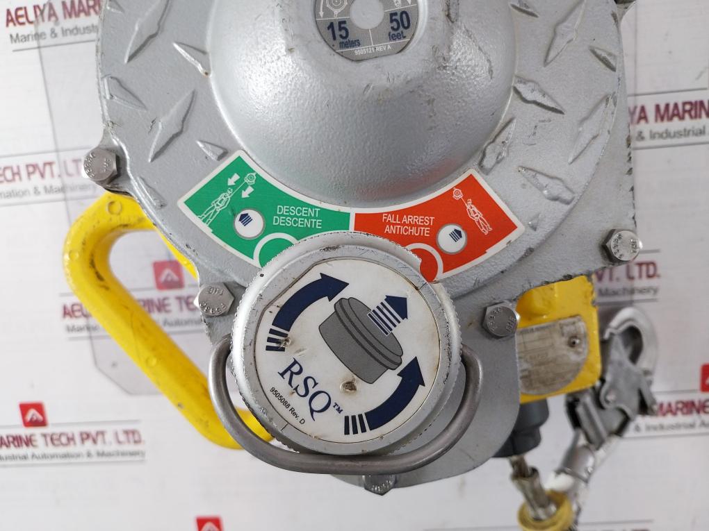 Dbi-sala 3M 3400942 Self Retracting Lifeline 310Lbs 15 Meter 50Ft 9510277 Rev.A