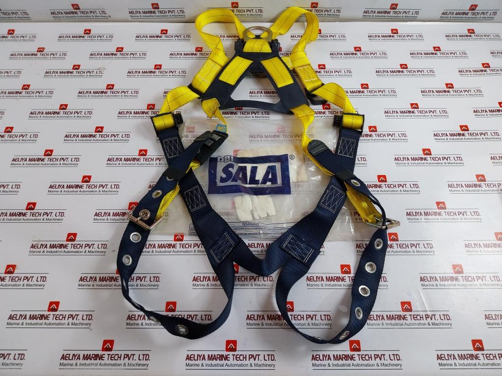 Dbi Sala 1107807 Vest Climbing Safety Full Body Harness 130-310 Lbs
