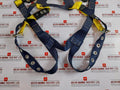 Dbi Sala 1107807 Vest Climbing Safety Full Body Harness 130-310 Lbs