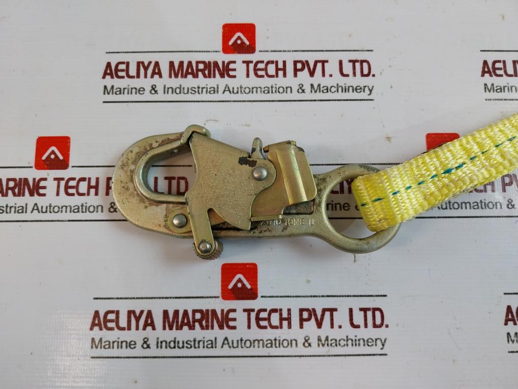 Dbi Sala 1240006 Shock Absorber Lanyard Length-6ft Snap Hook Anchor Connection