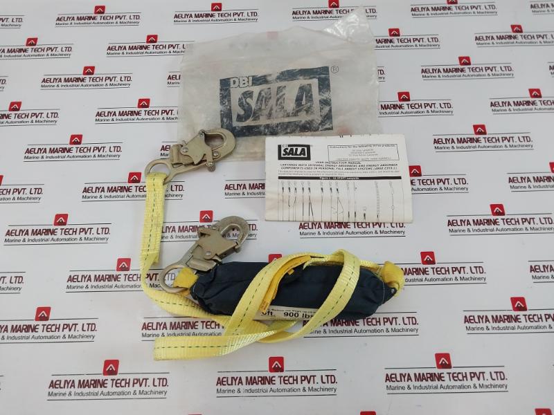 Dbi Sala 1240006 Tie-off Rescue Shock Absorbing Lanyard 6 Ft 900 Lbs 9502619