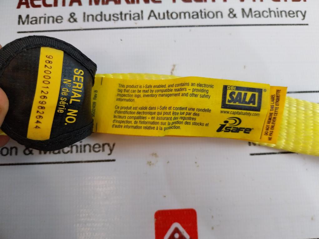 Dbi Sala 1240406 Shock Absorber Lanyard Hook Anchor Connection Capacity 310 Lbs