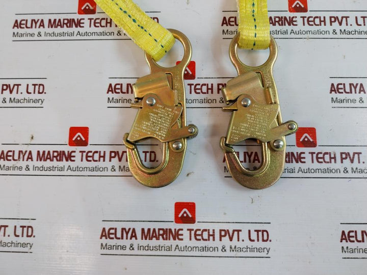 Dbi Sala 1240406 Shock Absorber Lanyard Hook Anchor Connection Capacity 310 Lbs