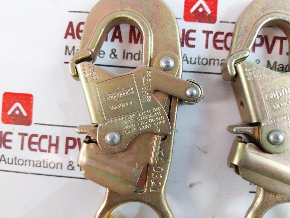 Dbi Sala 1240406 Shock Absorber Lanyard Hook Anchor Connection Capacity 310 Lbs