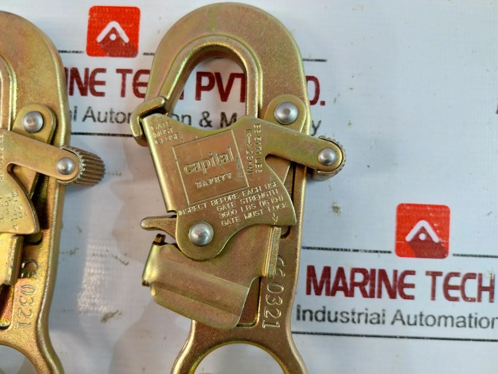 Dbi Sala 1240406 Shock Absorber Lanyard Hook Anchor Connection Capacity 310 Lbs