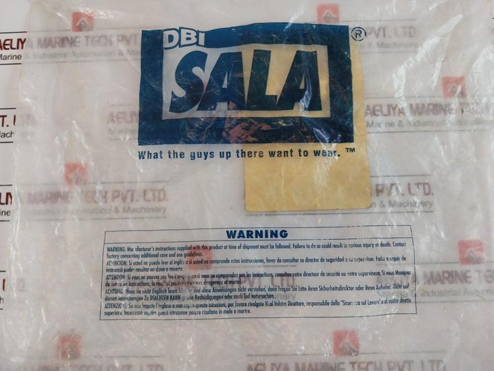 Dbi Sala 1240406 Shock Absorber Lanyard Hook Anchor Connection Capacity 310 Lbs
