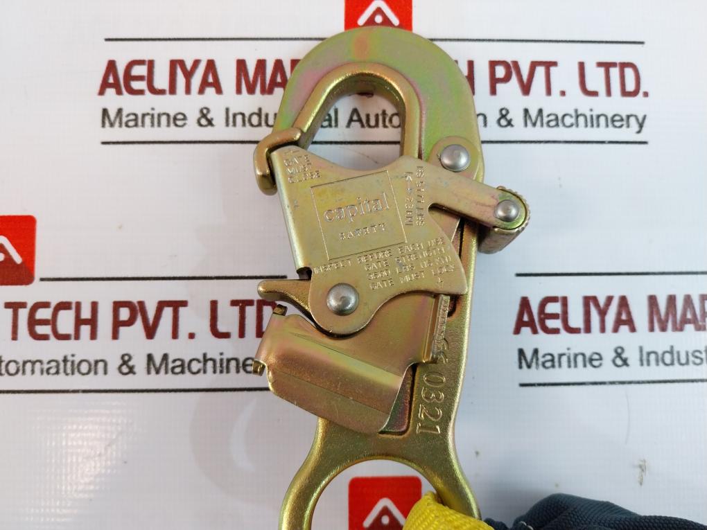 Dbi Sala 1240406 Shock Absorber Lanyard Hook Anchor Connection Capacity 310 Lbs