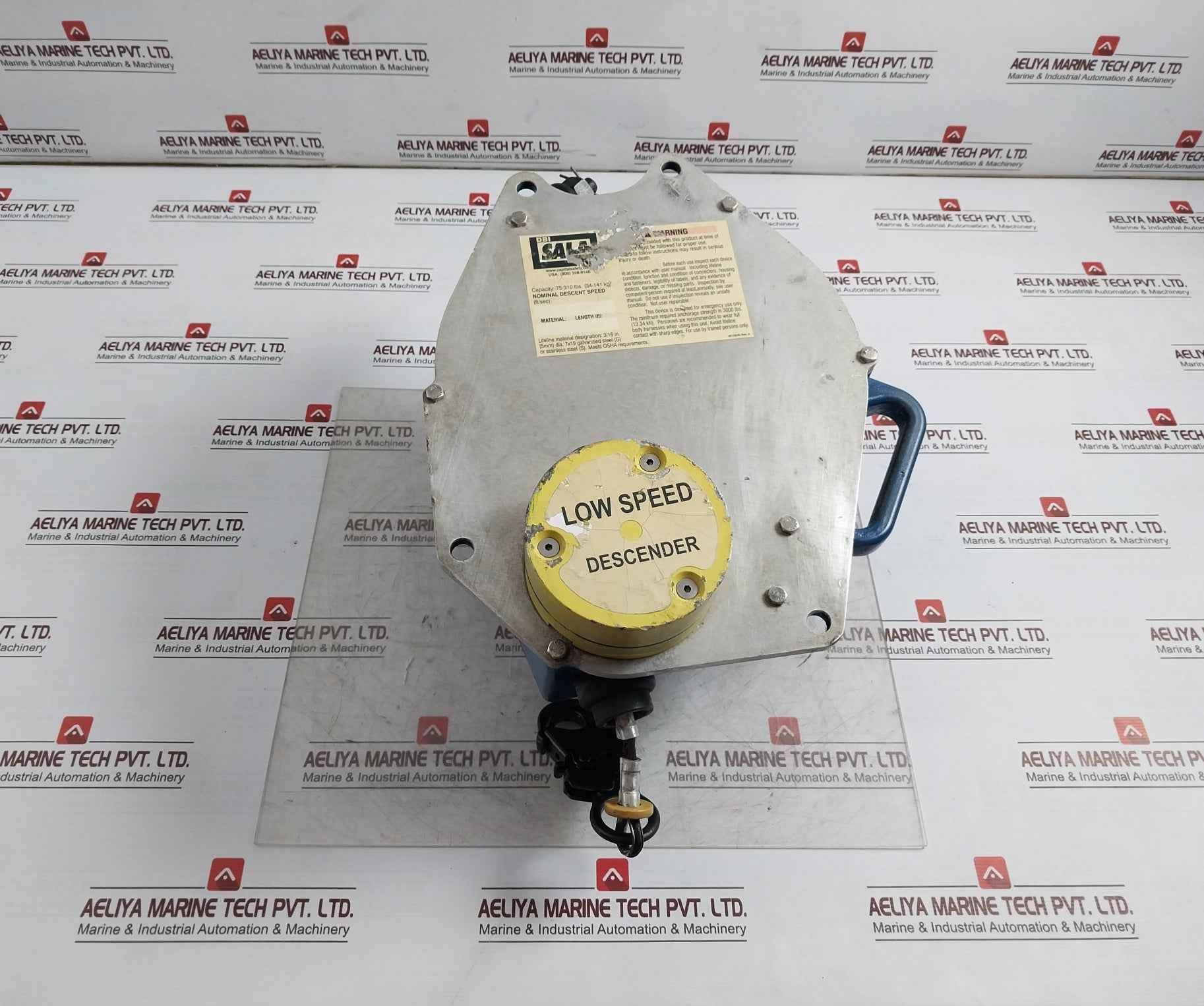 Dbi Sala 3303000 Sealed Blok Descender Rev A 9510230 115 Ft