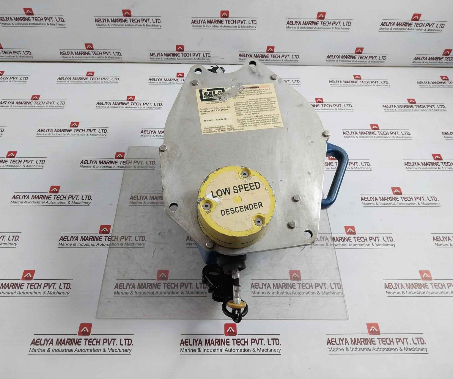 Dbi Sala 3303000 Sealed Blok Descender Rev A 9510230 115 Ft