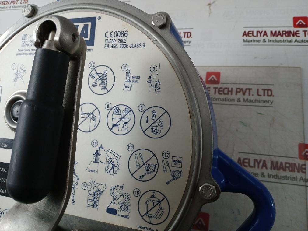 Dbi Sala 3400881 3-way Retrieval Self-retracting Lifeline 25M 85 Feet
