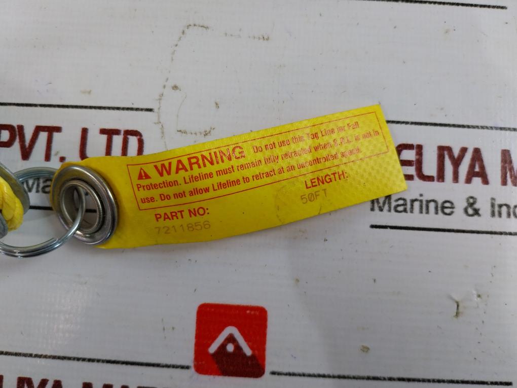 Dbi Sala 7211856 Rope Tagline O-ring 50 Ft 9502665 Rev.a