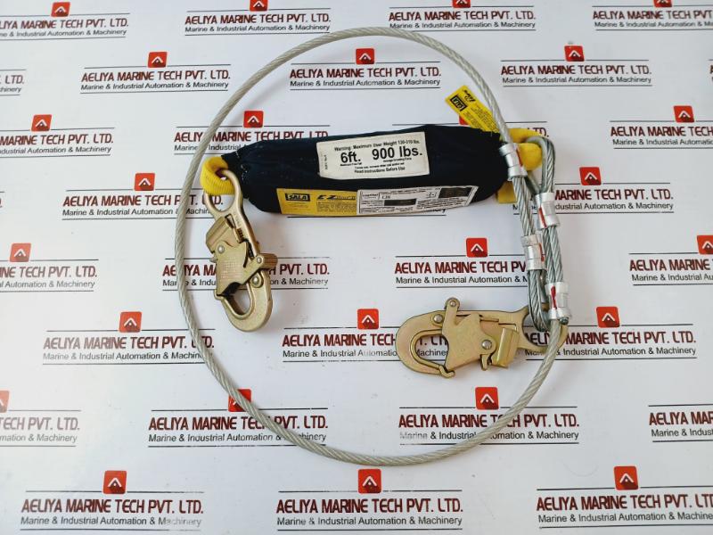 Dbi Sala 9502619 Rev A Rescue Shock Absorbing Lanyard 9506012 130-310 Lbs