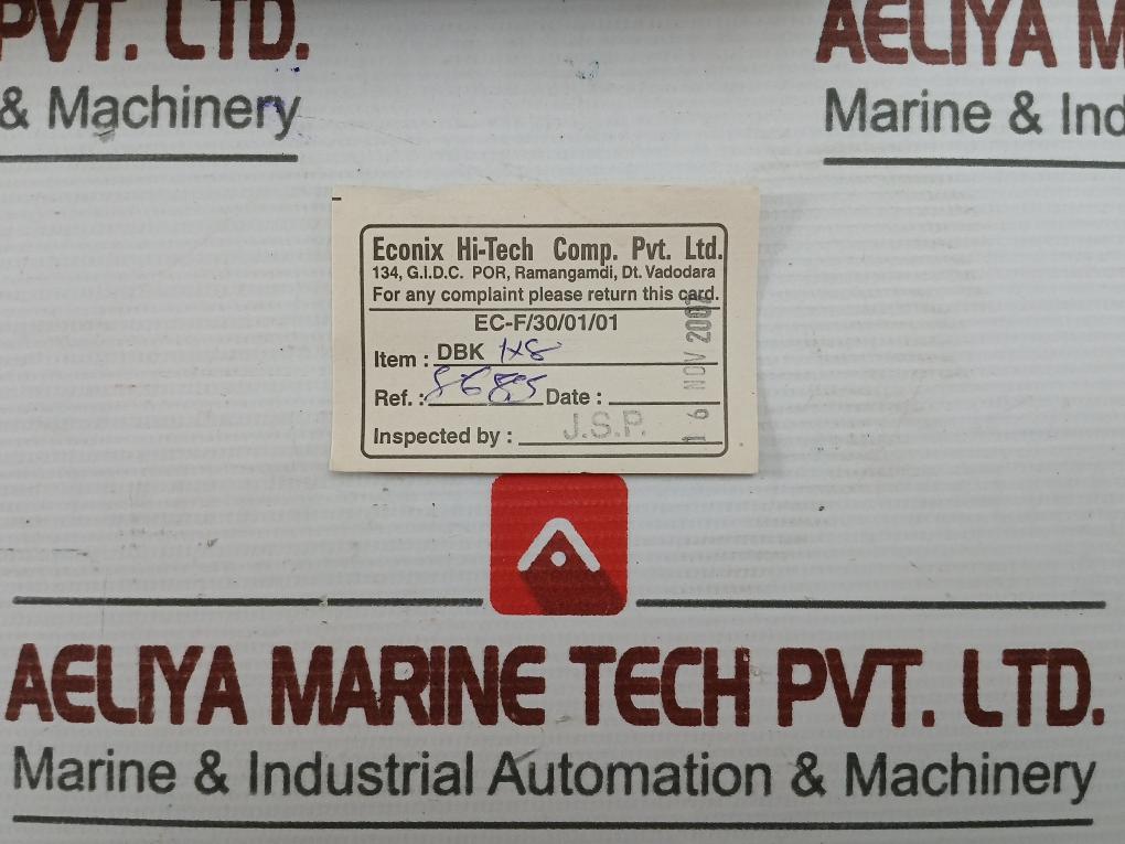 Dbk 1X8 Terminal Distribution Block Elmex 800V 57A(1 Box = 9 Pcs)