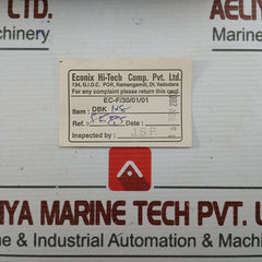 Dbk 1X8 Terminal Distribution Block Elmex 800V 57A(1 Box = 9 Pcs)