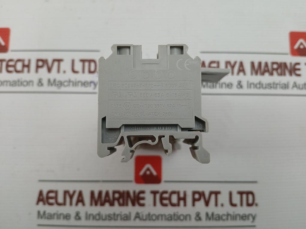 Dbk 1X8 Terminal Distribution Block Elmex 800V 57A(1 Box = 9 Pcs)