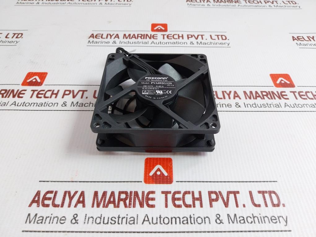 Dc-Brushless-Fan-12-Vdc-0-40A-Rev-A-Foxconn-Pva092G12S-653905-001-208958-2
