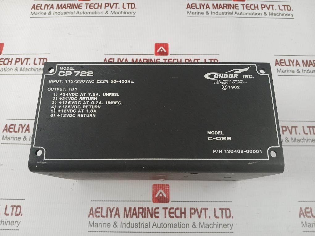Dc-Power-Supply-Module-120408-00001-115-230Vac-50-400Hz-Condor-Cp-722-209244-1