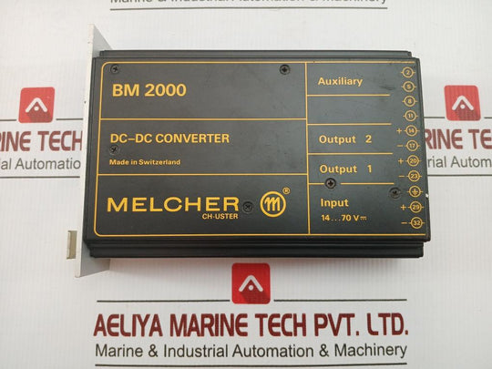 Dc-dc Converter Input: 14…70V Dc Melcher Bm 2000