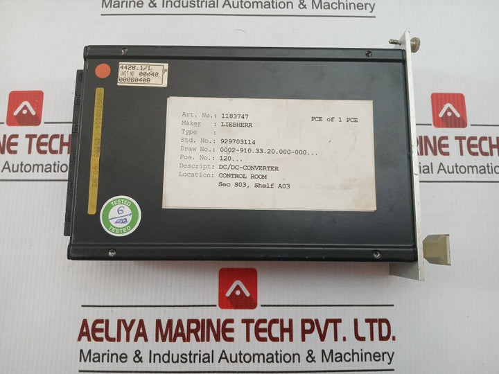 Dc-dc Converter Input: 14…70V Dc Melcher Bm 2000