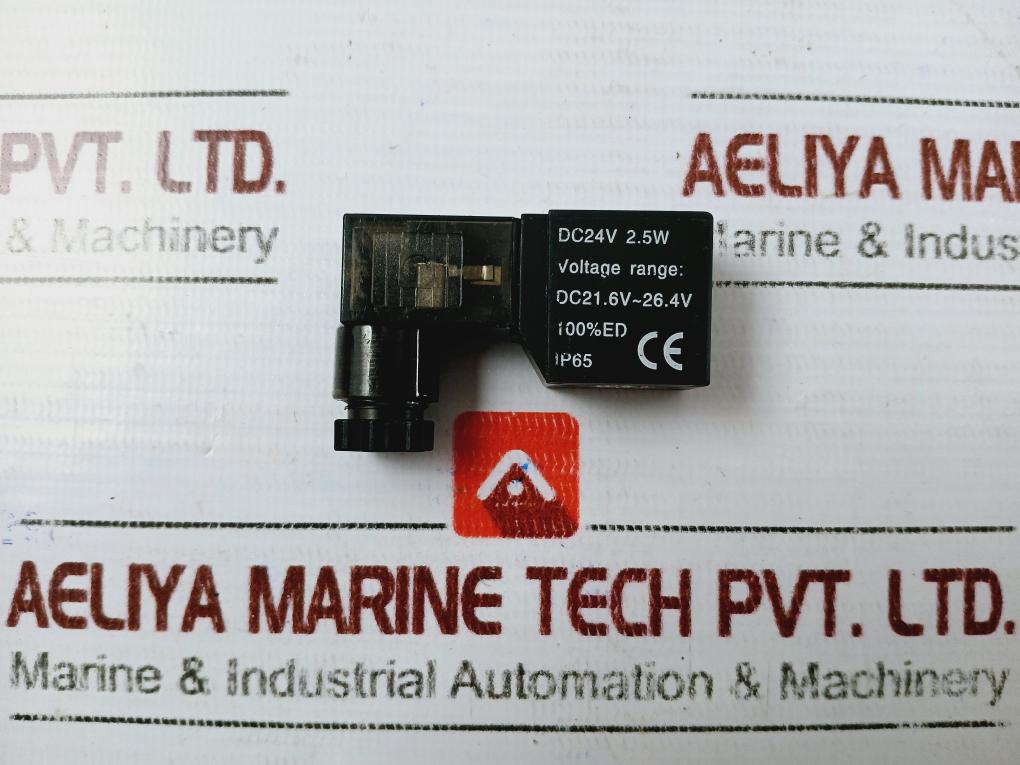 Dc21.6V~26.4V 100% Ed Solenoid Coil, Dc24V 2.5W
