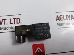 Dc24V 2.8W Ip65 Solenoid Valve Coil Dc21.6V~26.4V