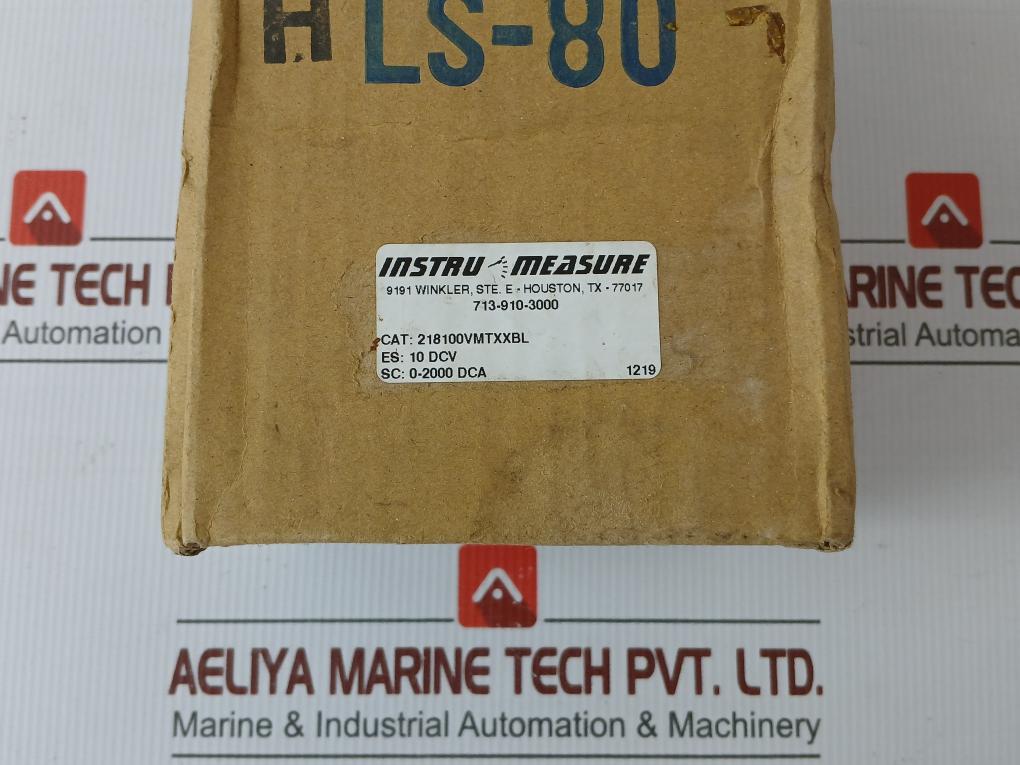 Dc Ammeter 0-2000A 10V Instru-measure 218100Vmtxxbl