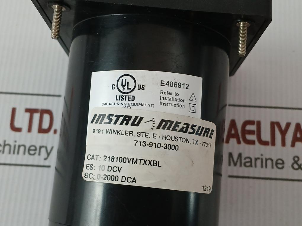 Dc Ammeter 0-2000A 10V Instru-measure 218100Vmtxxbl
