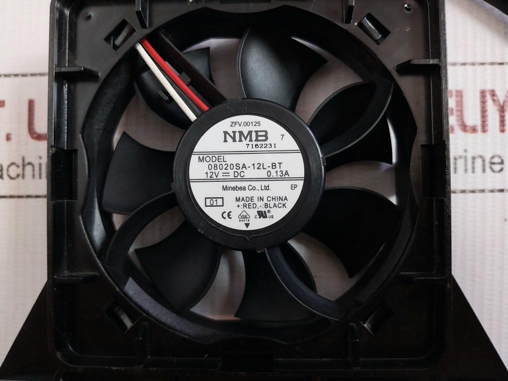 Dc Axial Cooling Fan 12V 0.13A Nmb 08020Sa-12L-bt