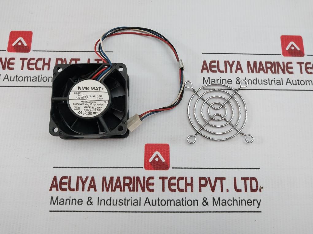 Dc Brushless Axial Cooling Fan 2410Ml-04W-b66 Nmb-mat 12V Dc
