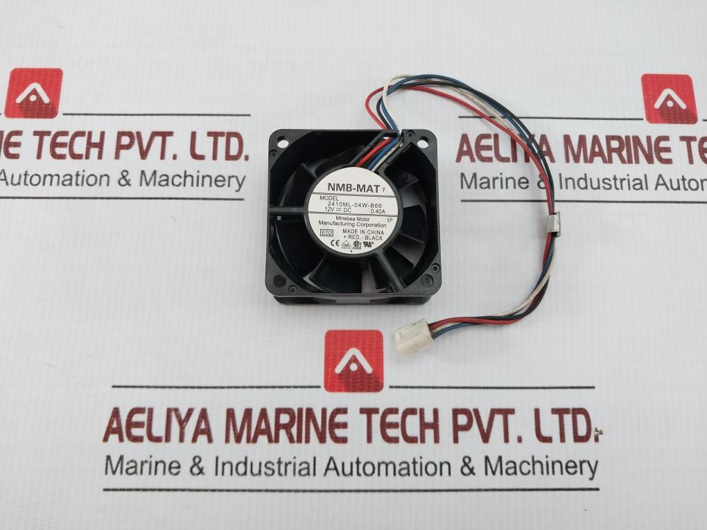 Dc Brushless Axial Cooling Fan 2410Ml-04W-b66 Nmb-mat 12V Dc