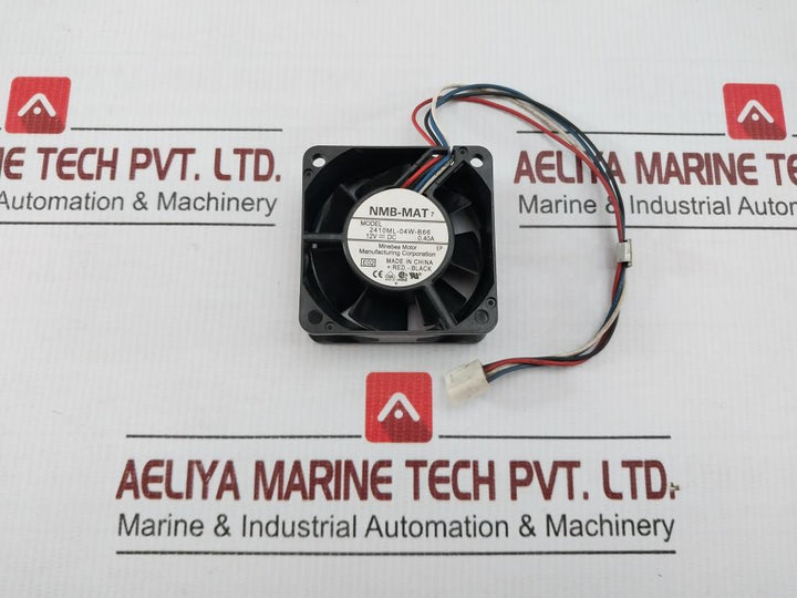 Dc Brushless Axial Cooling Fan 2410Ml-04W-b66 Nmb-mat 12V Dc