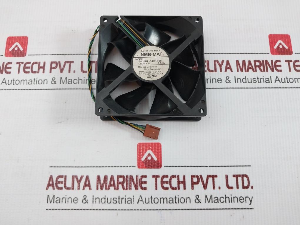 Dc Brushless Axial Cooling Fan 3610Rl-04W-s66 Nmb-mat Rev-b